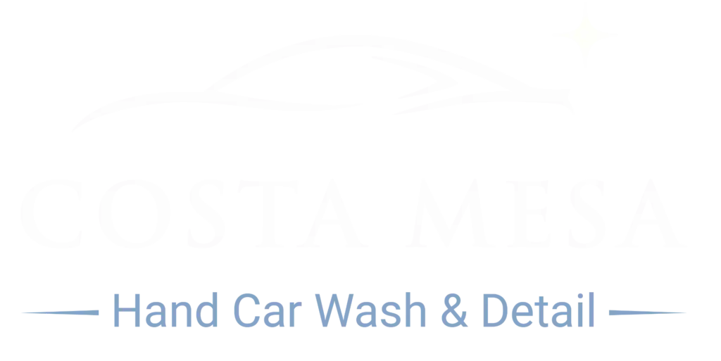 Costa Mesa Car Wash White logo